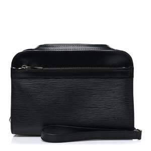 Louis Vuitton Epi Hoche Wristlet Black #241296L47B